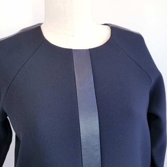 Madewell | Leather Insert Sweatshirt M - Picture 14 of 14